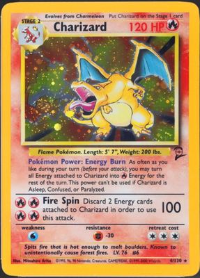Charizard Holo Base Set 2 4/130