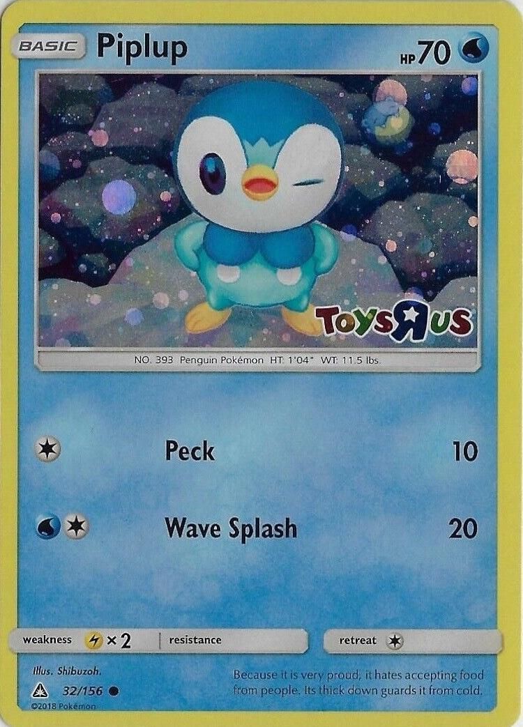 Piplup Toys R Us Holo Ultra Prism 32/156