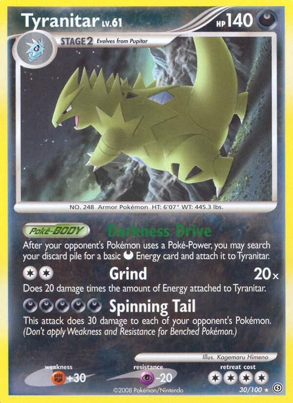 Tyranitar Holo Stormfront 30/100