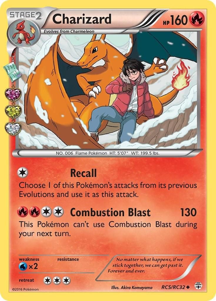 Charizard Holo Generations RC5/RC32