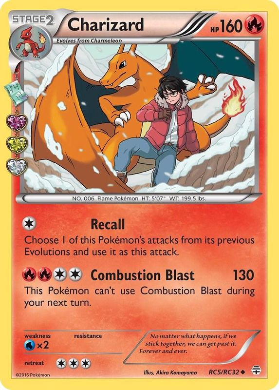 Charizard Holo Generations RC5/RC32
