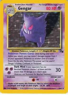 Gengar Holo Fossil 5/62