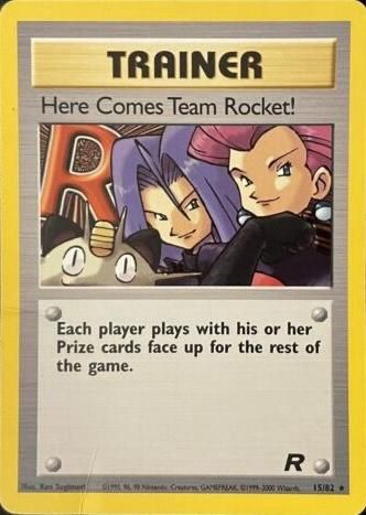 Here Comes Team Rocket Holo Team Rocket 15/82