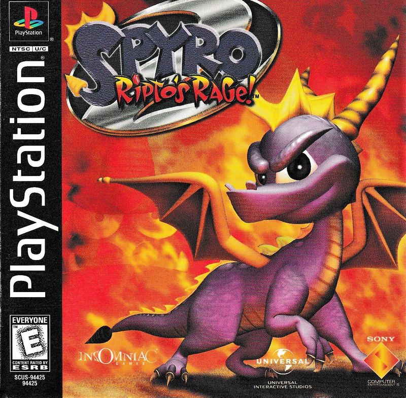 Spyro Ripto&#39;s Rage for PS1