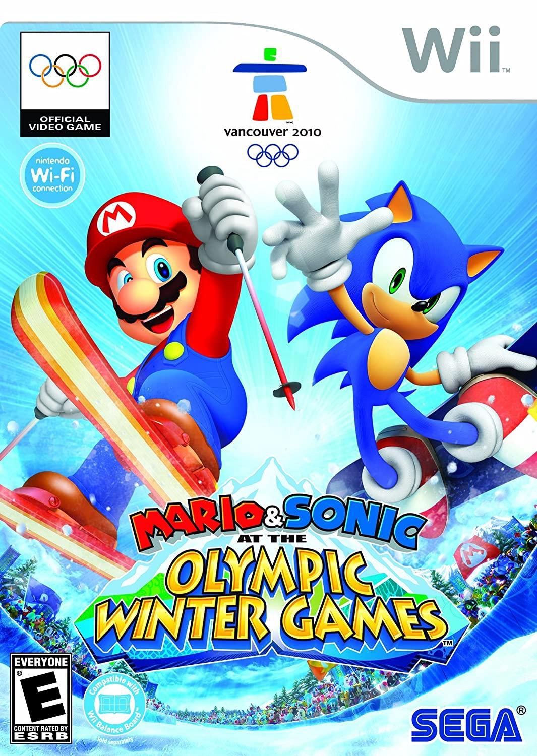 Mario and Sonic at the Olympic Winter Games for Wii