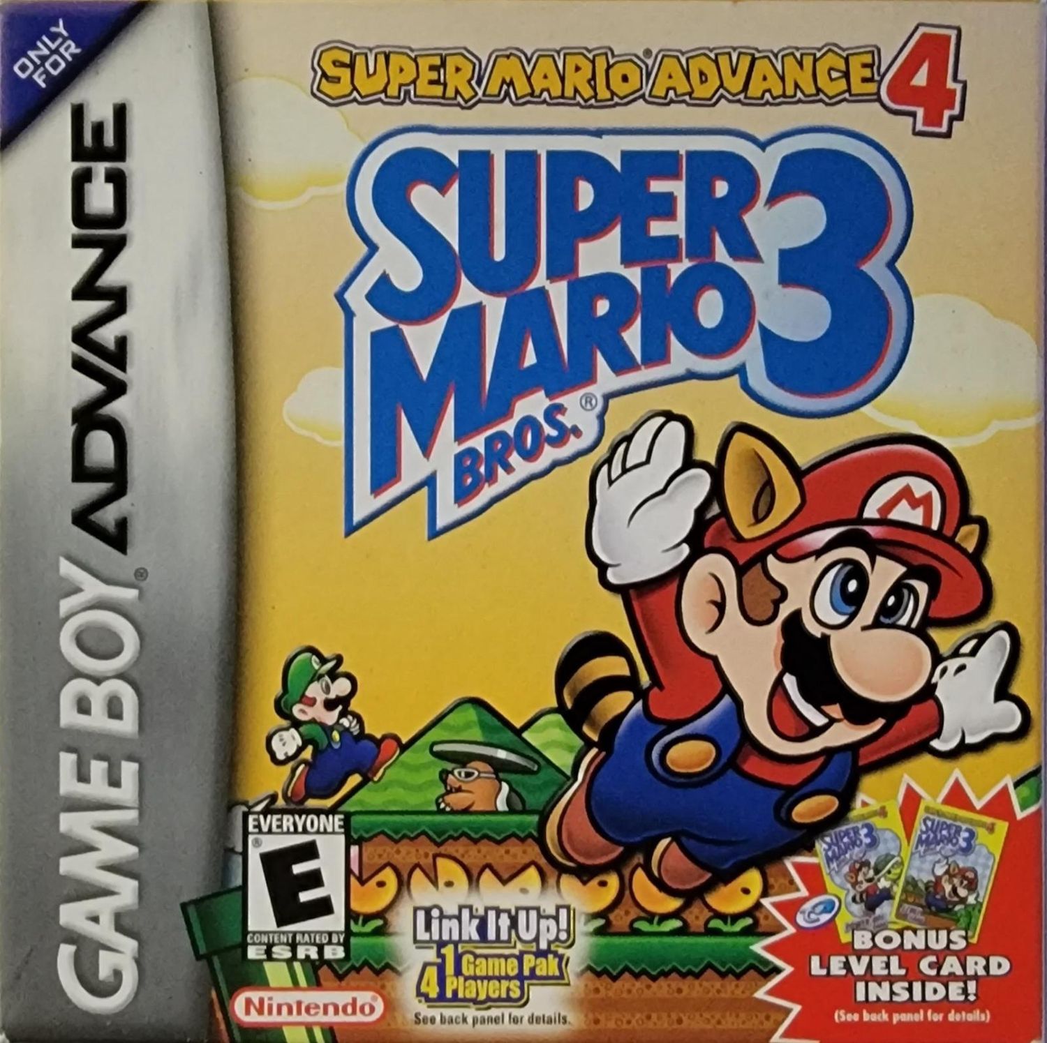 Super Mario Advance 4/ Super Mario Bros 3 for GBA