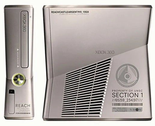 Xbox 360 S Console Halo Reach Edition, Condition: Halo Reach Edition with 1 Controller