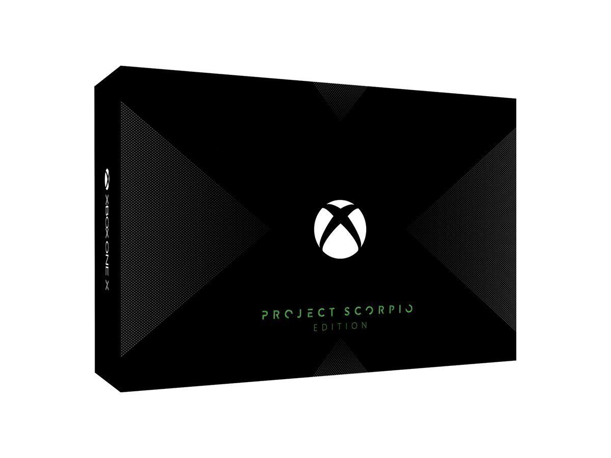Xbox One X Console Project Scorpio Edition, Condition: CIB