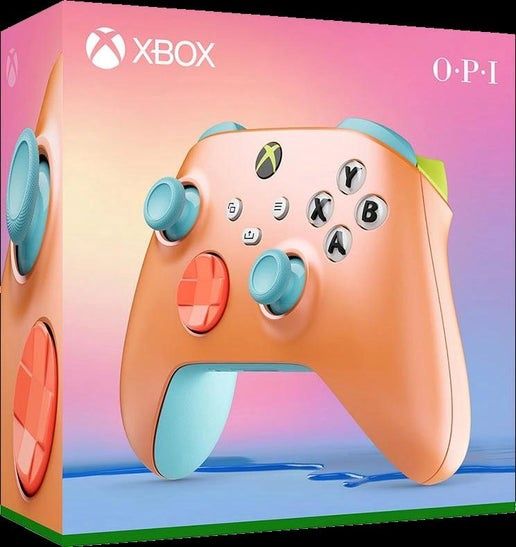 Xbox Series X Controller OPI Sunkissed Vibes Edition, Condition: CIB
