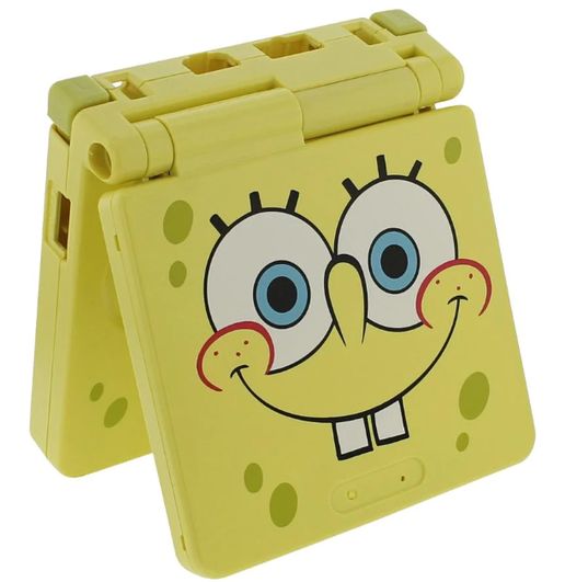 Game Boy Advance SP Console SpongeBob Edition, Condition: Sponge Bob AGS-101