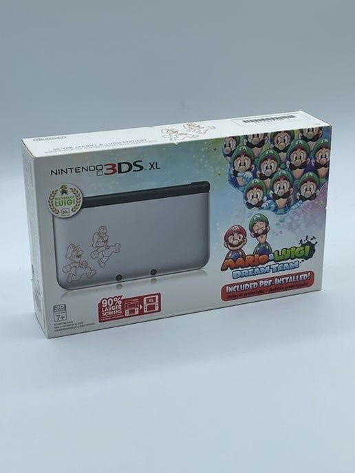 Nintendo 3DS XL Console Mario Luigi Dream Team Edition, Condition: CIB