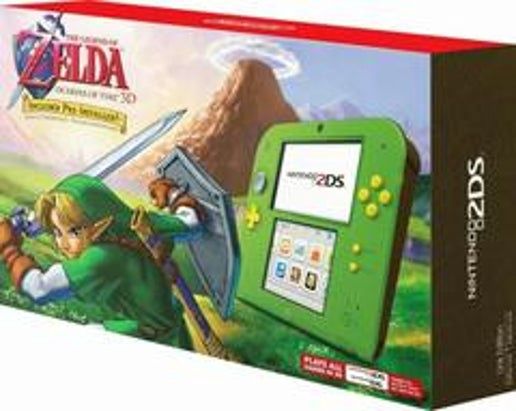 Nintendo 2DS Console Link Edition, Condition: CIB