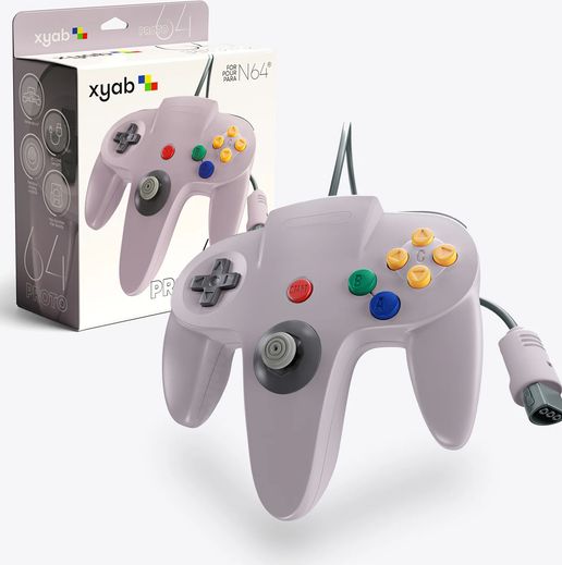 3rd Party N64 Controller, Condition: Grey