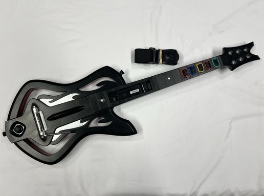 Guitar Hero Guitar Controller for Wii, Condition: Wireless Warriors of Rock Edition
