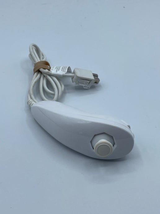 Wii Nunchuck Controller, Condition: White