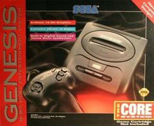 Sega Genesis Console Model 2, Condition: CIB