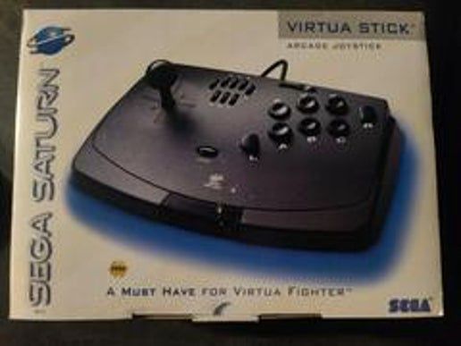Virtua Stick for Sega Saturn, Condition: CIB