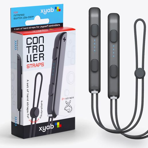 3rd Party Joy Con Wrist Strap for Switch, Condition: XYAB