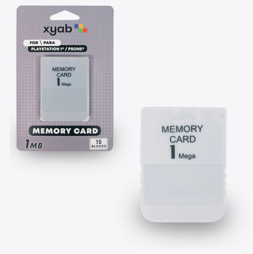 3rd Party Memory Card for PS1, Condition: 1MB 15 Blocks
