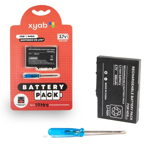 Battery Kit for DS Lite, Condition: XYAB