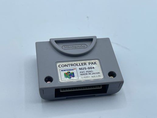 N64 Controller Pak/Memory Card, Condition: Loose