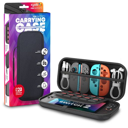 Travel Hard Shell Carrying Case for Switch 2