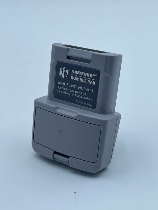 N64 Rumble Pak, Condition: Model NUS-013