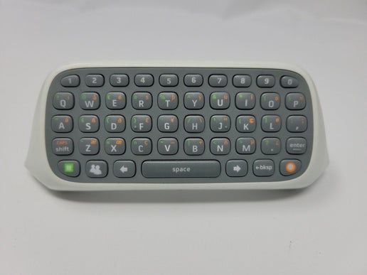 Keyboard Chatpad Controller Attachment for Xbox 360, Condition: White