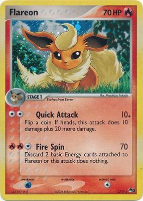 Flareon Holo POP Series 3 2/17
