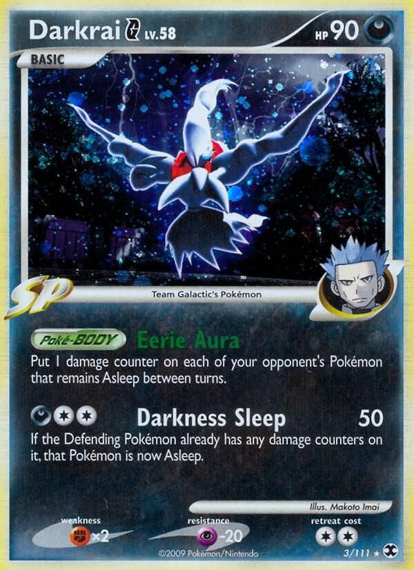 Darkrai G Holo Rising Rivals 3/111