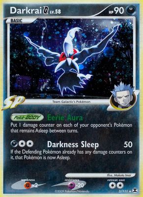 Darkrai G Holo Rising Rivals 3/111