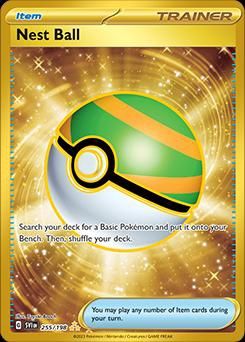Nest Ball Secret Holo Scarlet &amp; Violet 255/198