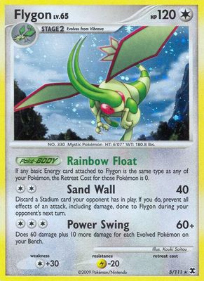 Flygon Holo Rising Rivals 5/111