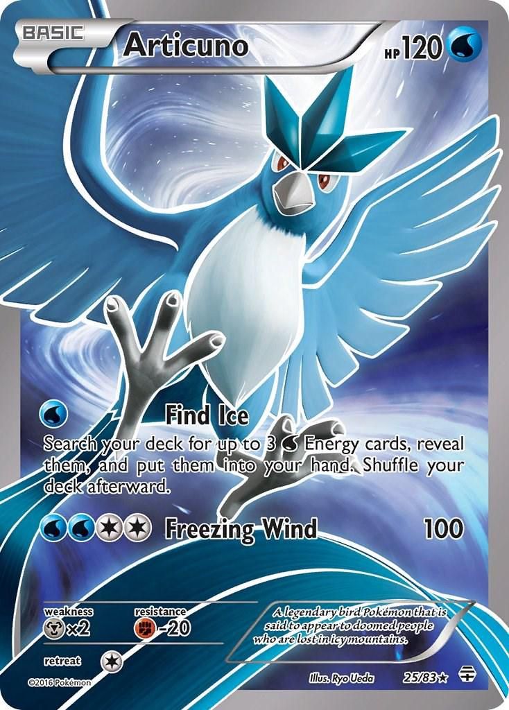 Articuno Holo Generations 25/83