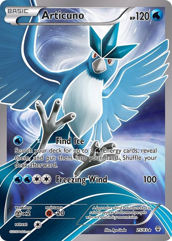 Articuno Holo Generations 25/83