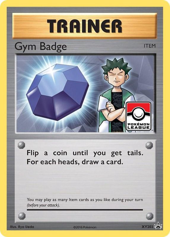 Gym Badge Brock Holo Promo XY203