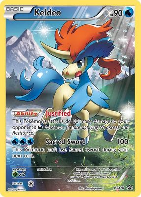 Keldeo Full Art Holo Promo XY118