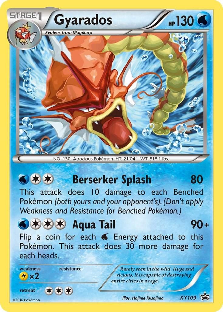 Gyarados Holo Promo XY109