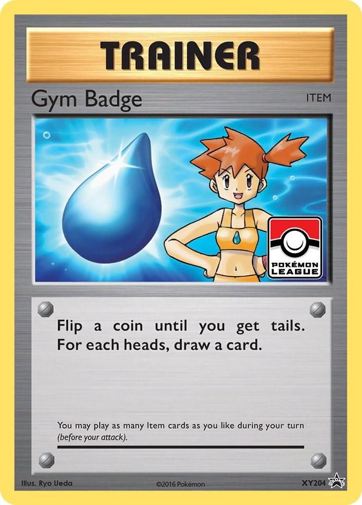 Gym Badge Misty Holo Promo XY204