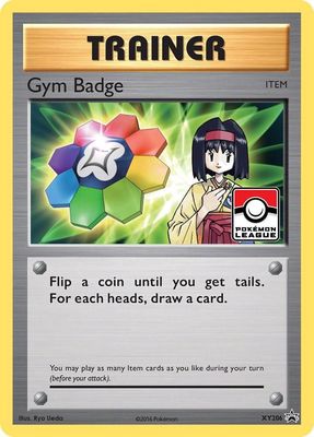 Gym Badge Erika Holo Promo XY206