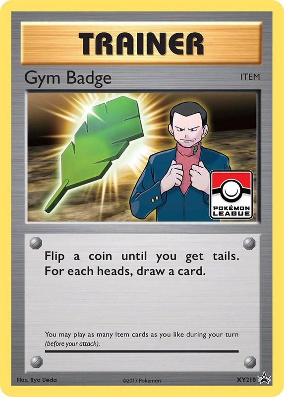 Gym Badge Giovanni Holo Promo XY210
