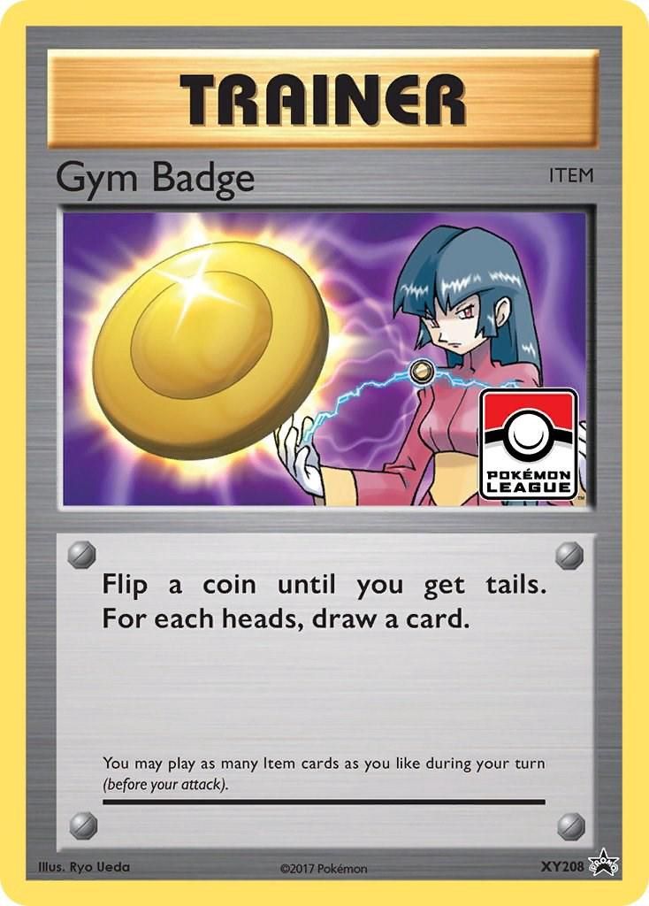Gym Badge Sabrina Holo Promo XY208