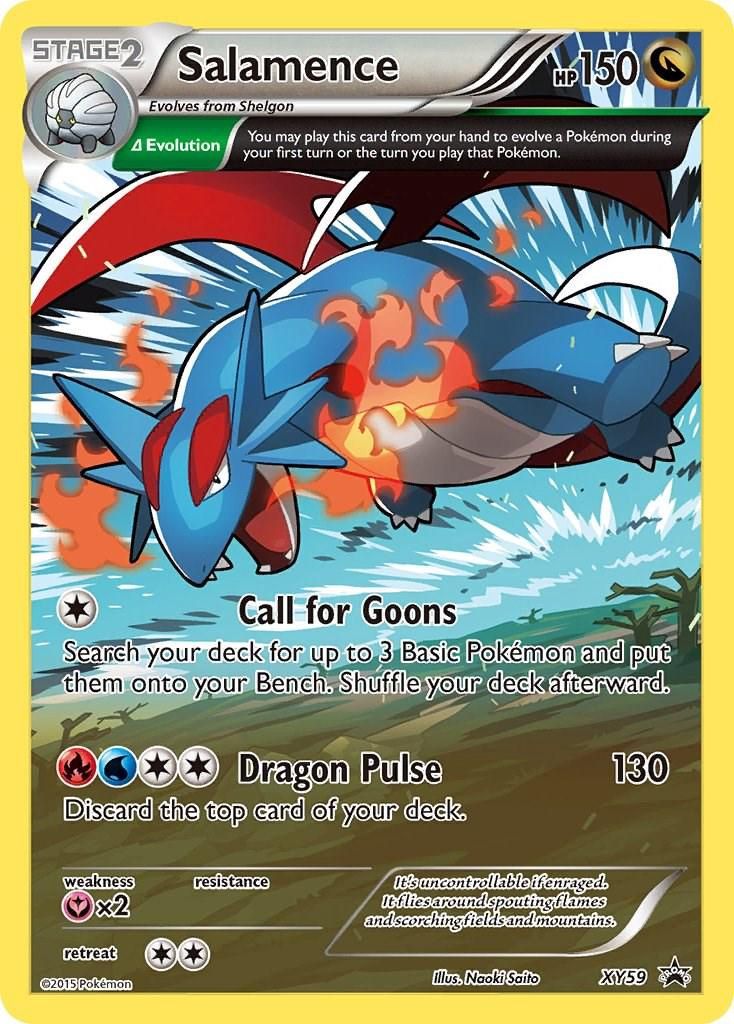 Salamence Holo Promo XY59