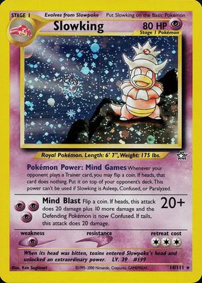 Slowking Holo Neo Genesis 14/111