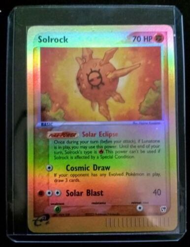 Solrock Reverse Holo Sandstorm 13/100