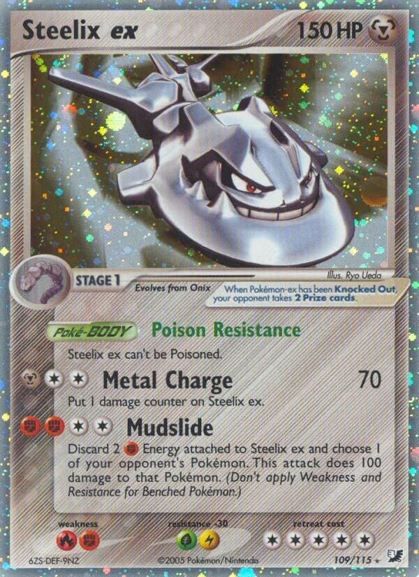 Steelix EX Holo Unseen Forces 109/115