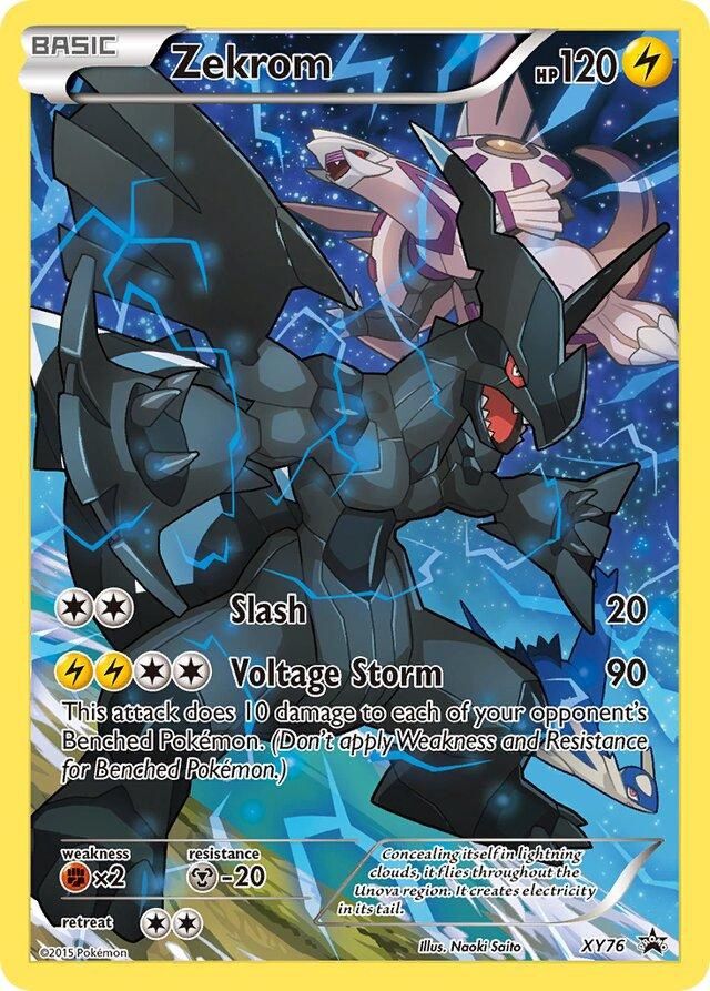 Zekrom Full Art Holo Promo XY76