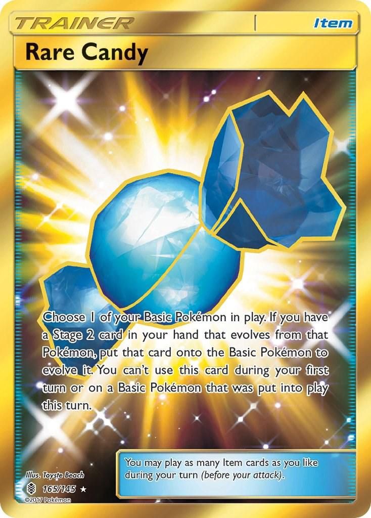 Rare Candy Secret Holo Guardians Rising 165/145