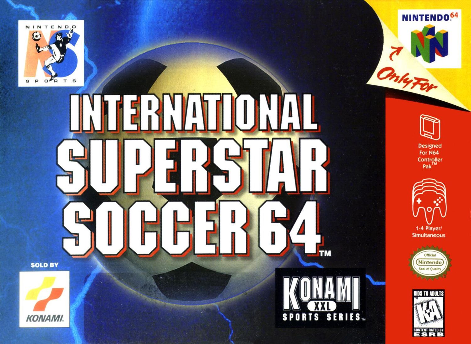 International Superstar Soccer 64 for N64