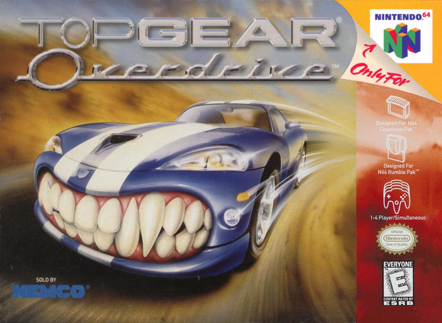 Top Gear Overdrive for N64